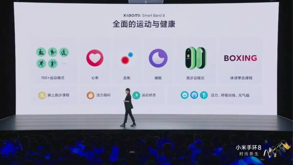 Xiaomi Smart Band 8 Mi Band 8 představení parametry sport zdraví