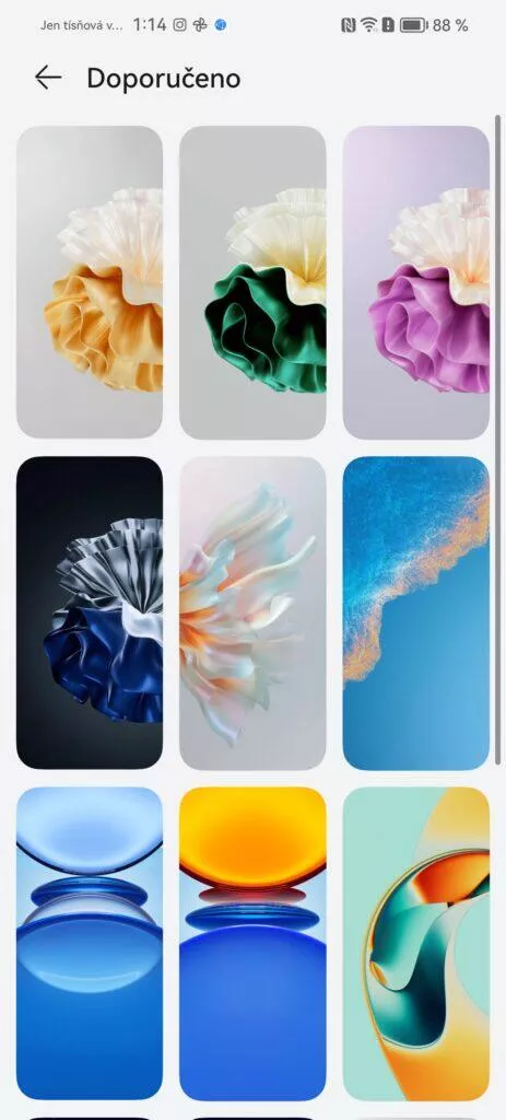 EMUI 13.1 Huawei P60 Pro tapety