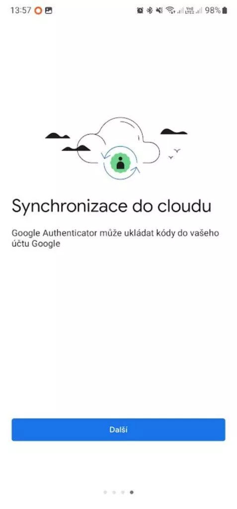 Google Authenticator nové logo 2023 synchronizace