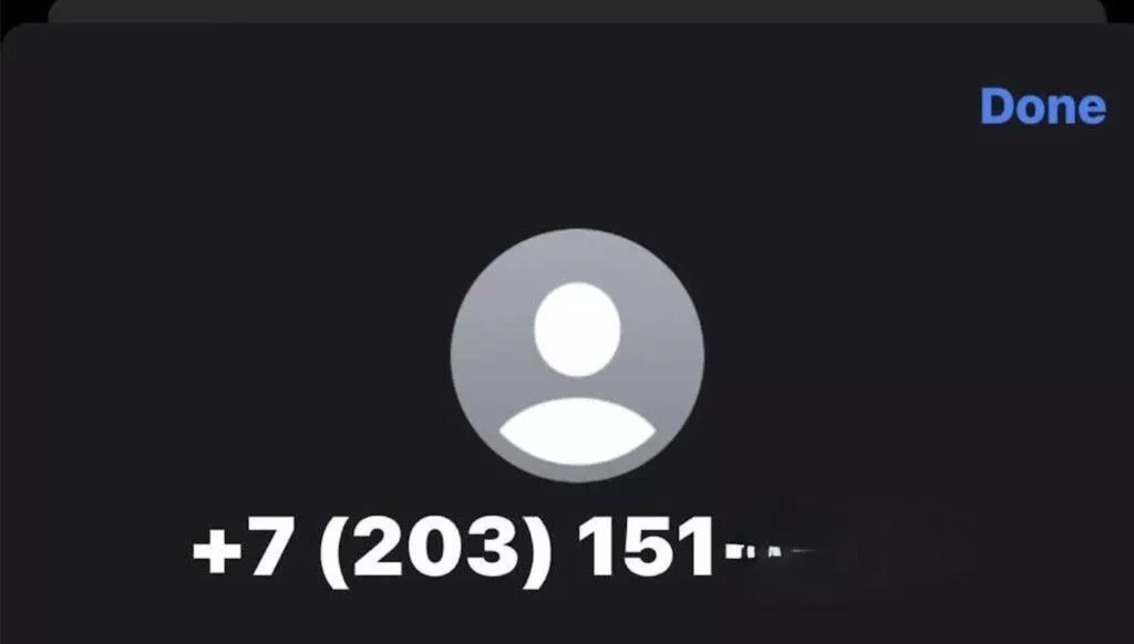 iOS Android SMS problém telefonní číslo chyba USA ukázka