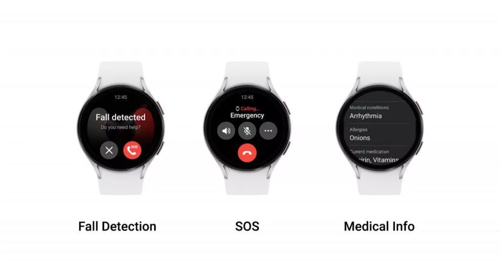 samsung galaxy watch one ui 5 watch sos