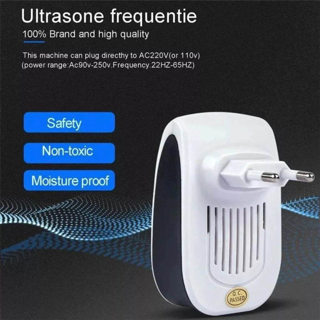 Ultrazvukový repelent do zásuvky AliExpress