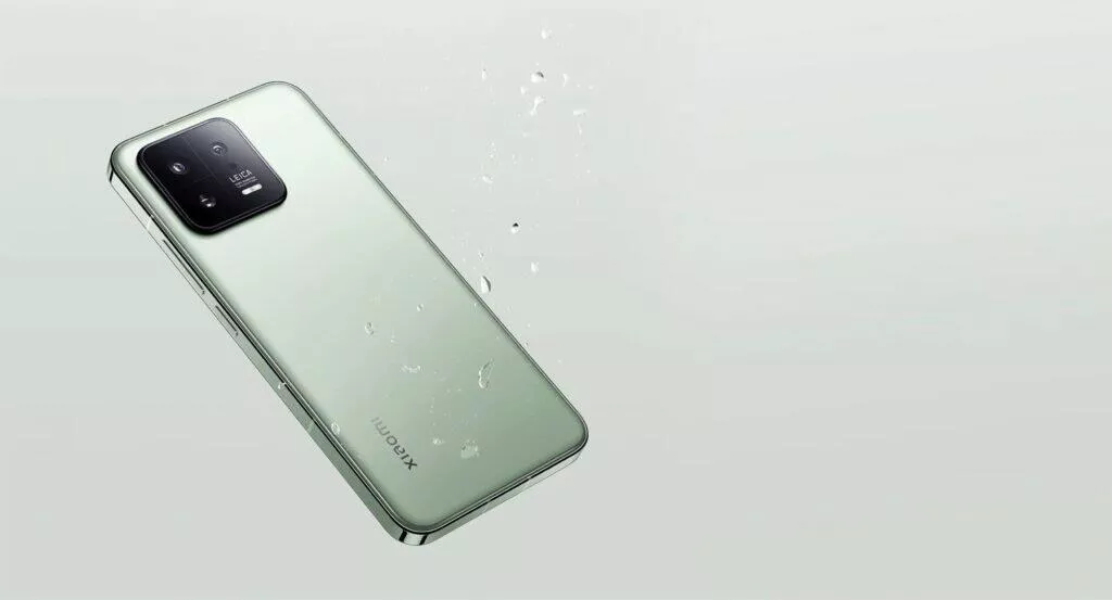 Xiaomi 13 vodotěsnost IP68 krytí certifikace voda