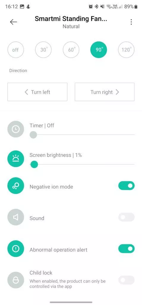 xiaomi ventilátor chytrý aplikace