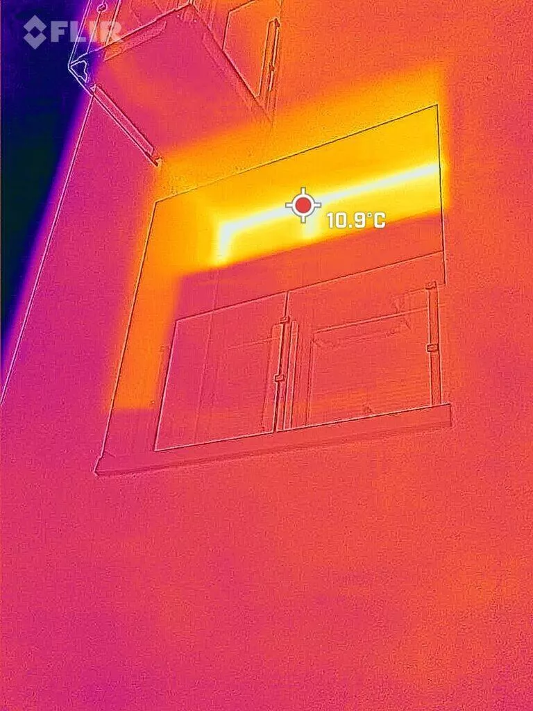 Flir One Pro okna