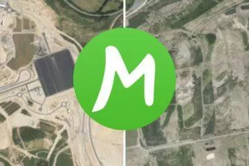 Mapy.cz nové letecké snímky západní Čechy