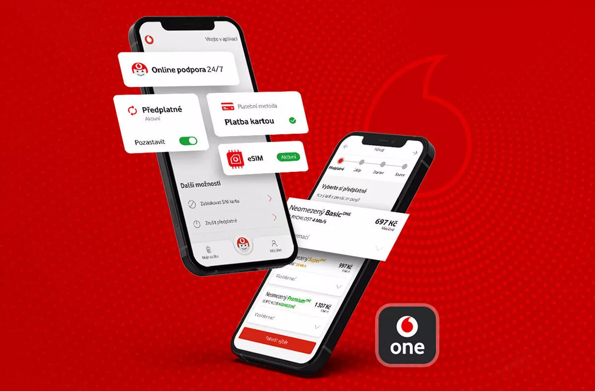 vodafone one česká aplikace