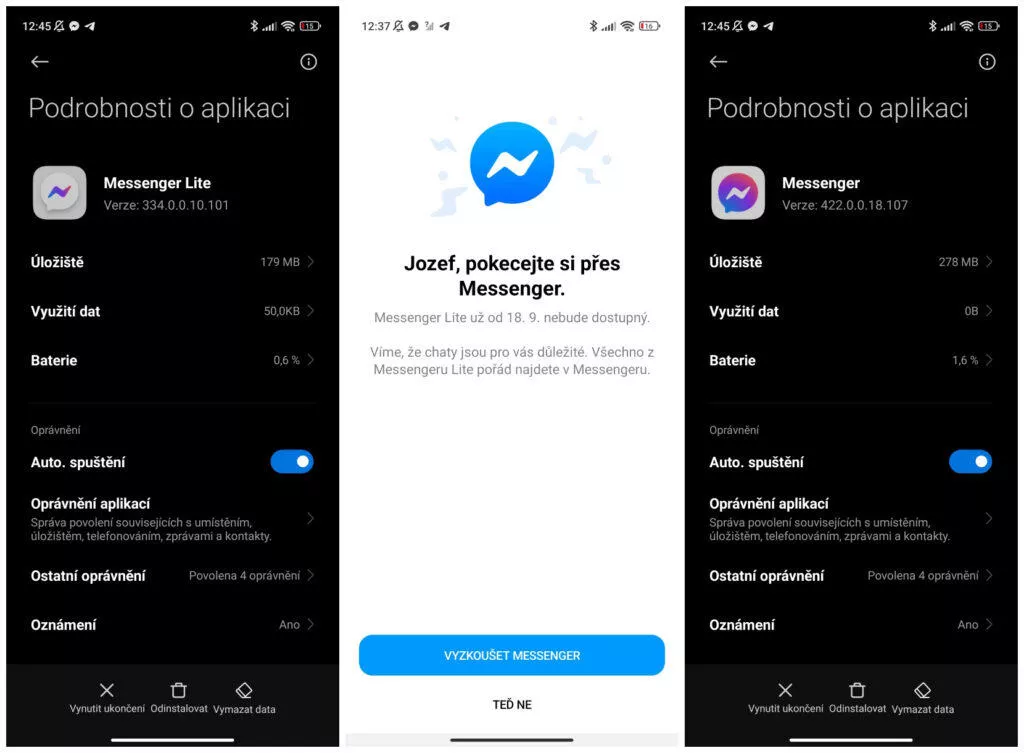 messenger lite