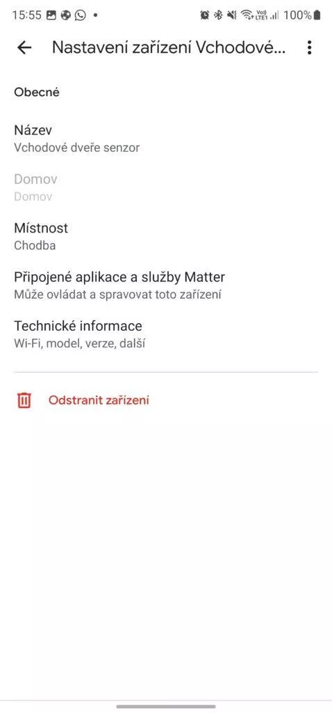 google home aplikace