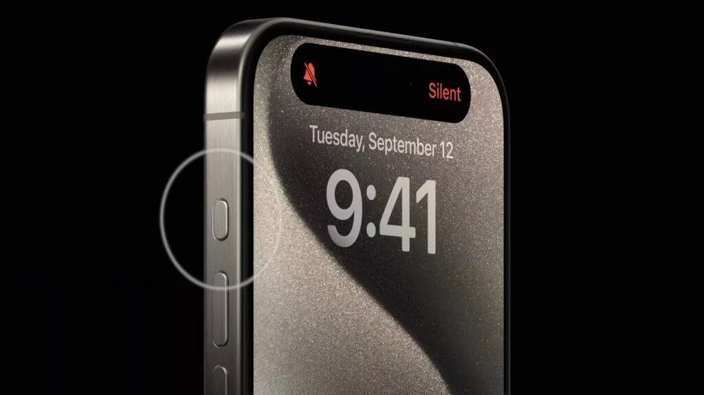 iphone 15 pro akční tlačítko