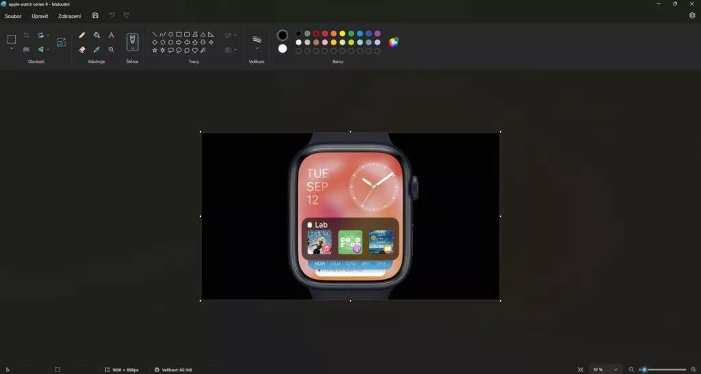 malování windows 11 odebrání pozadí
