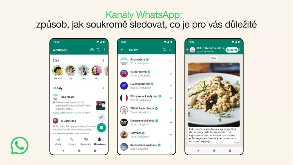 whatsapp channels