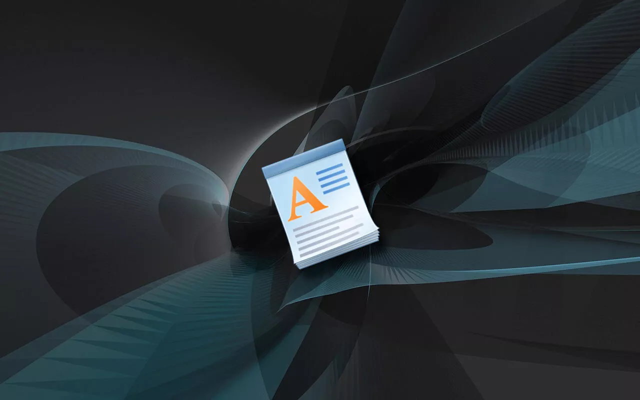 Logo aplikace WordPad