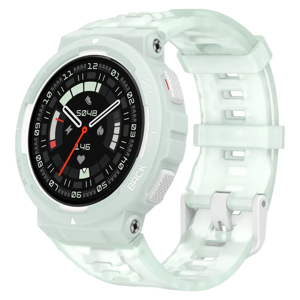 amazfit active edge zelená