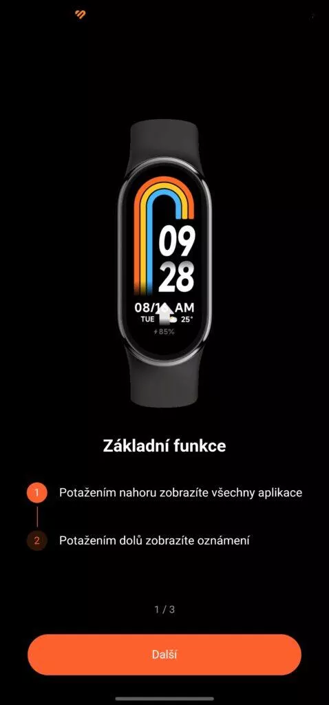 aplikace xiaomi mi band 8