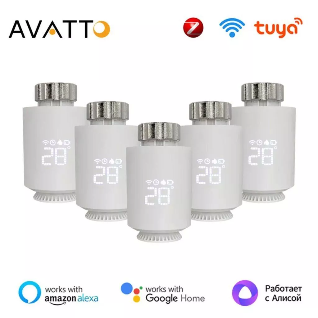 AVATTO Tuya Zigbee hlavice