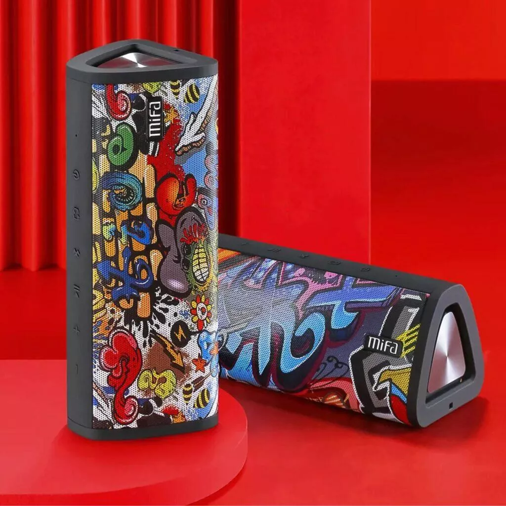 Bluetooth přenosný reproduktor Mifa A10+ grafitti