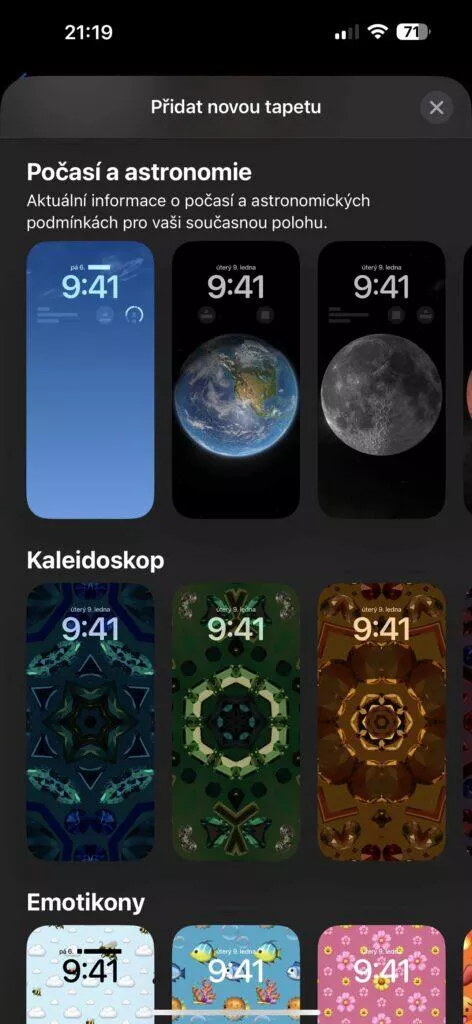 ios 17 tapety