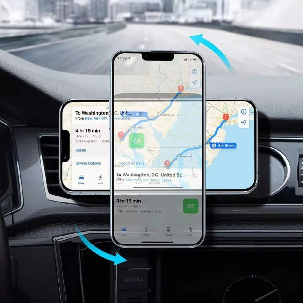 Magnetický držák na iPhone