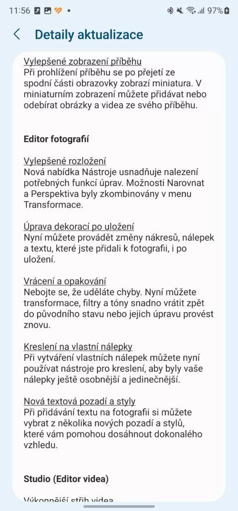 one ui 6 novinky