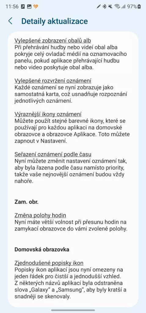 one ui 6.0 česko
