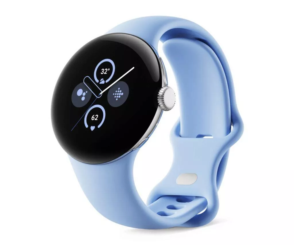 pixel watch 2 modrá