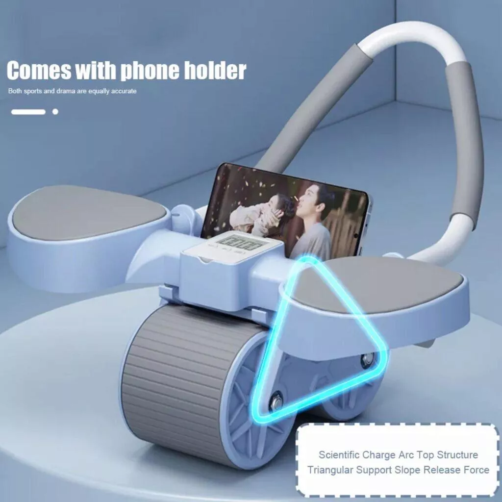 Posilovací kolečko s držákem na telefon AliExpress