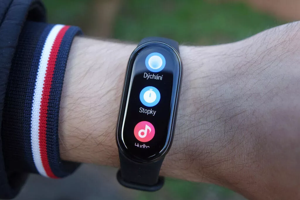 Xiaomi Mi Band 8 chytrý náramek aplikace