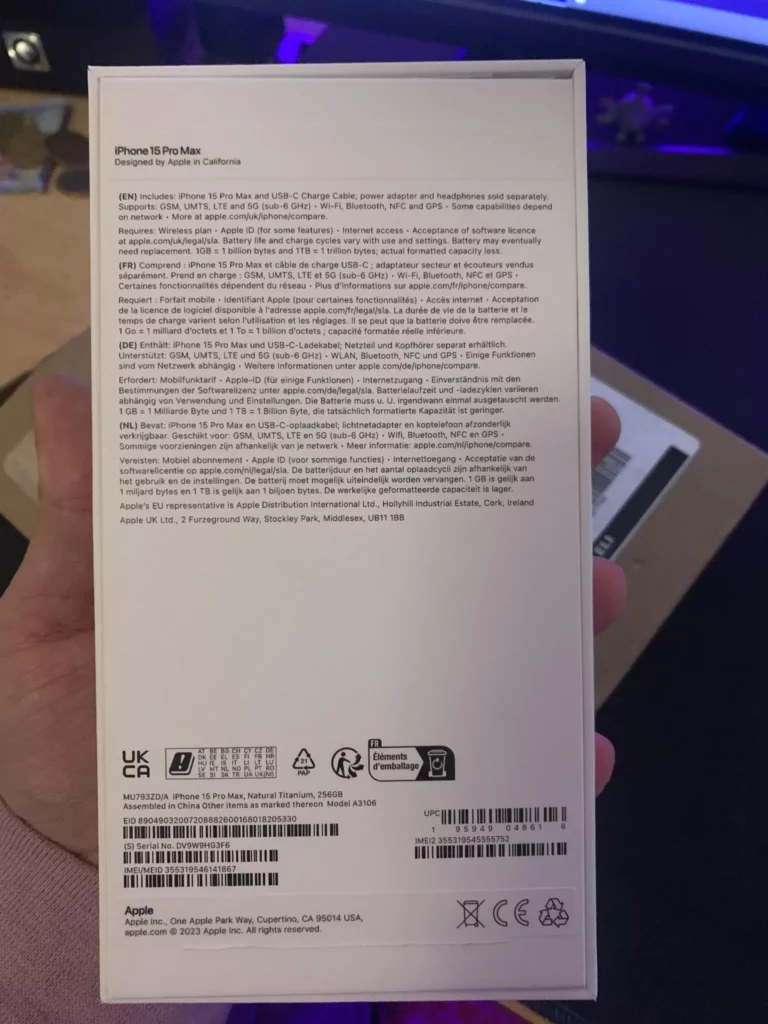 iphone 15 pro čínská kopie