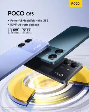 telefony Poco a Redmi Poco C65