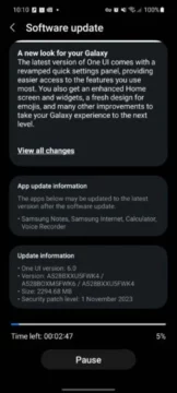 galaxy a52s android 14