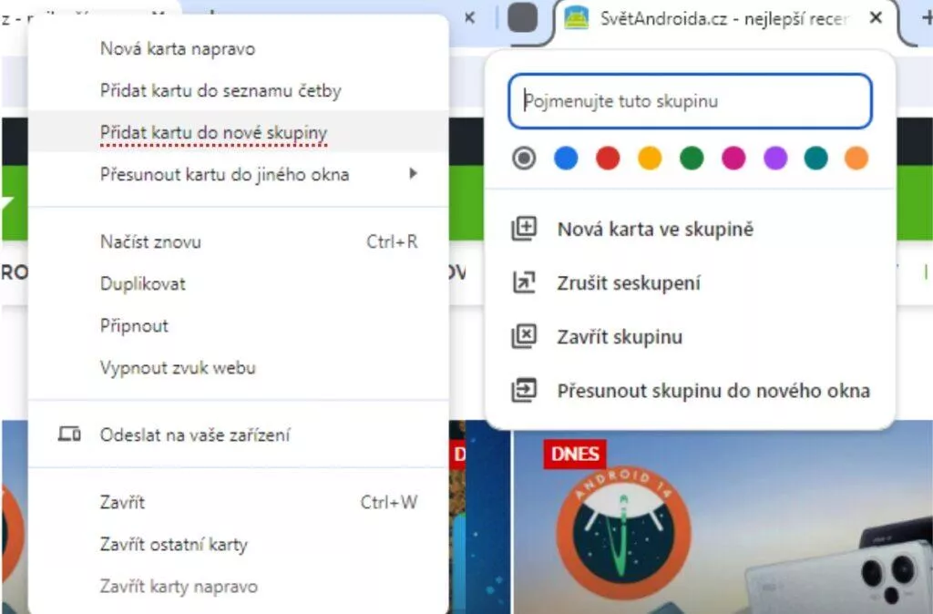 Google Seskupení