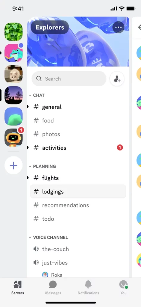 nová aplikace discord