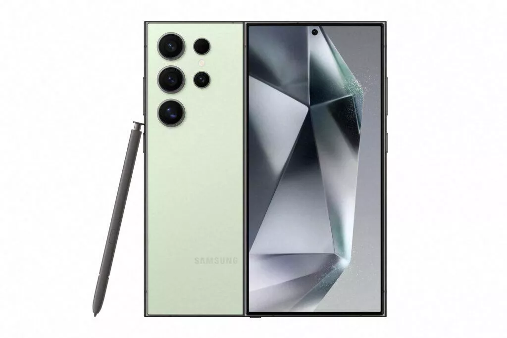 galaxy s24 ultra titanium green
