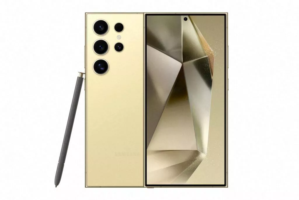 galaxy s24 ultra titanium yellow