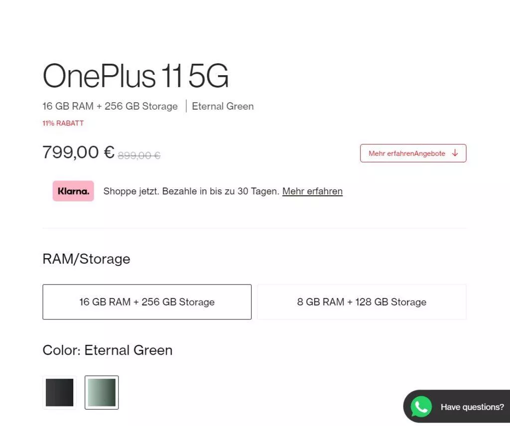 oneplus 11 au