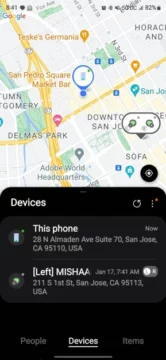 smartthings find