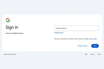 Google nová přihlašovací obrazovka