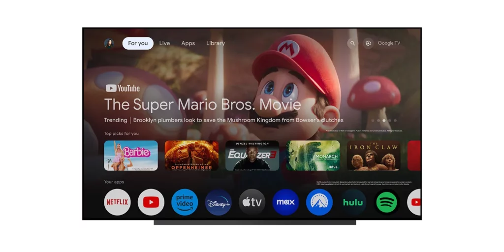 google tv redesign