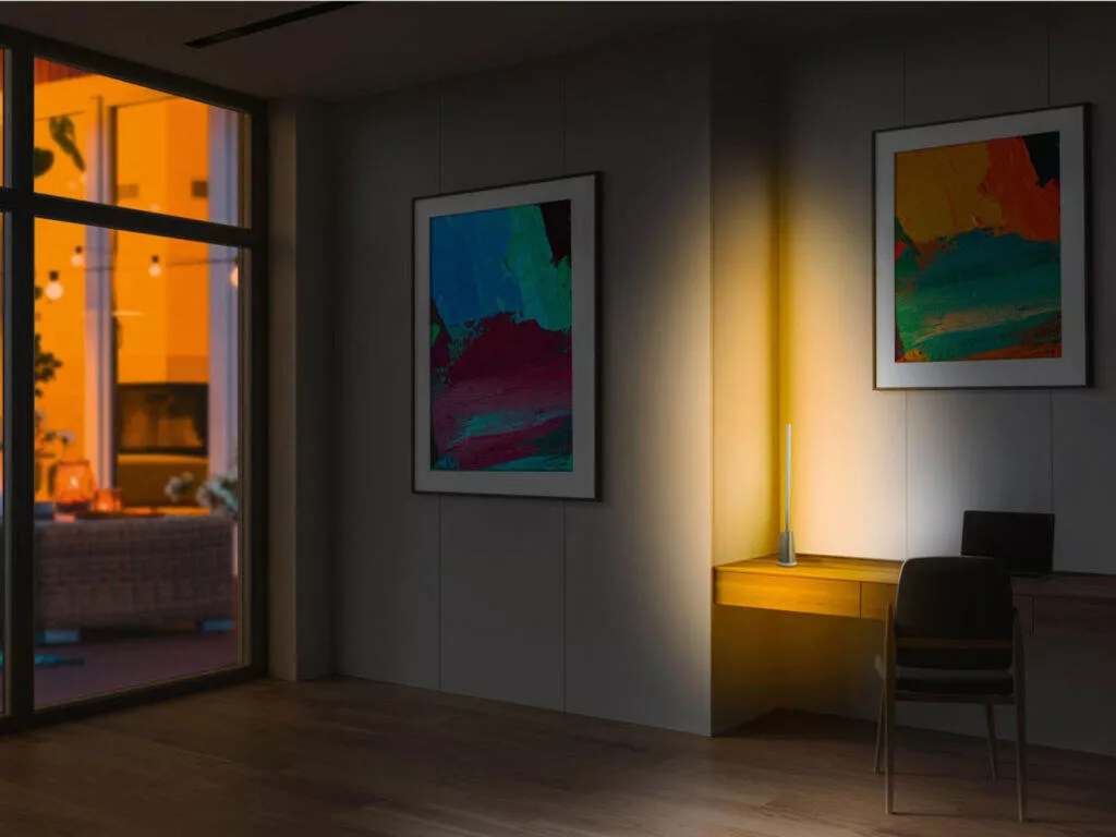 LIVARNO home Zigbee 3.0 Smart Home Stolní LED lampa žlutá