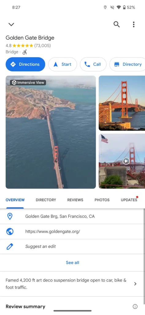 mapy google redesign aplikace