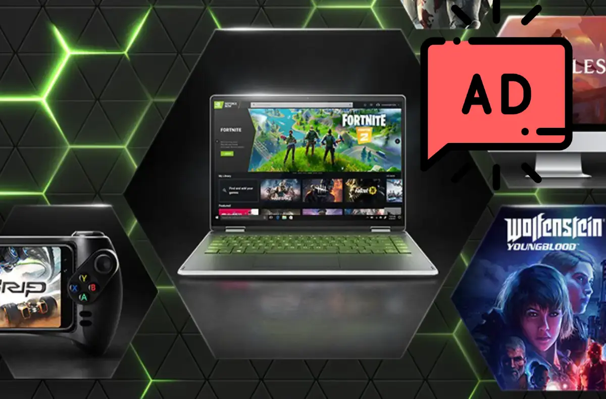nvidia geforce now reklamy