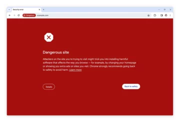 Google Chrome ochrana
