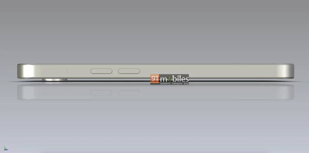 iPhone SE 4 CAD render