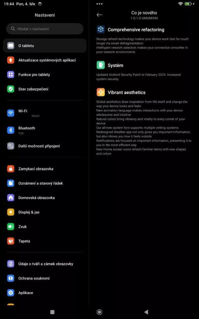 redmi pad se update 1