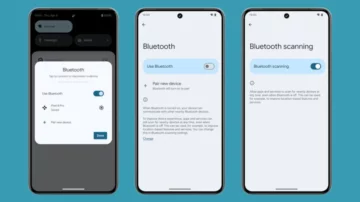 nastavení bluetooth v android 15