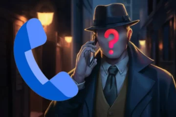 Google Telefon neznámé číslo ilustrace