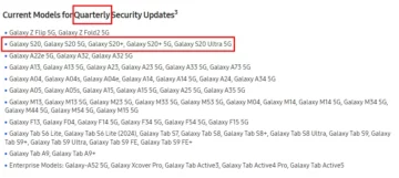samsung galaxy s20 aktualizace