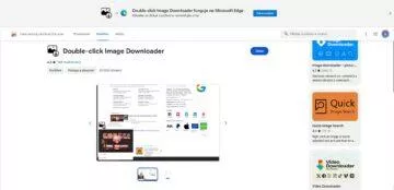 Google Chrome rozšíření Double-click image downloader
