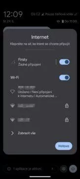 Je potřeba povolit data v roamingu